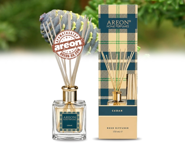 Аромадиффузор Areon Home Perfumes Tartan Cedar 150ml HPT06