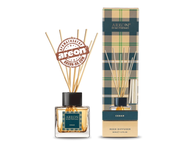 Аромадиффузор Areon Home Perfumes Tartan Cedar 50ml RHT06
