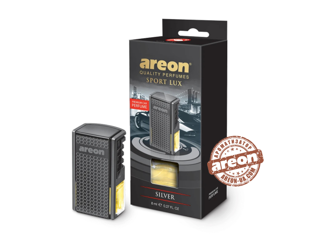 Ароматизатор повітря Areon Car Black Silver AC02