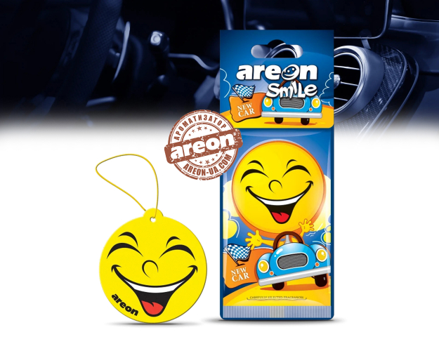 Ароматизатор повітря Areon Smile New Car ASD21