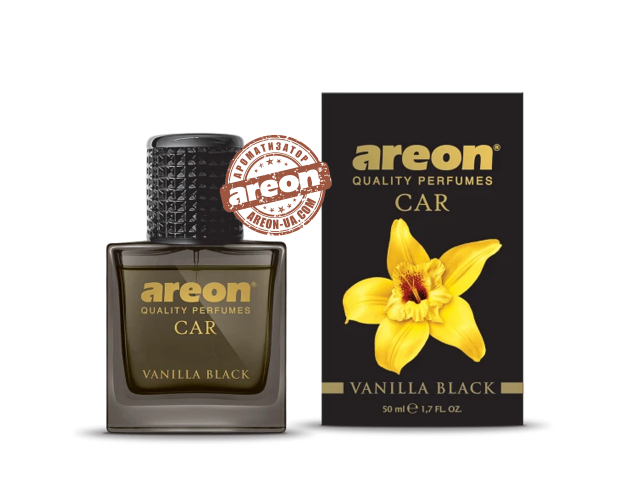 Ароматизатор воздуха Areon Car Perfumes Vanilla Black 50ml MCP08