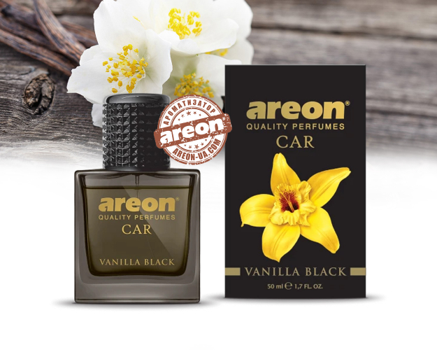 Ароматизатор воздуха Areon Car Perfumes Vanilla Black 50ml MCP08