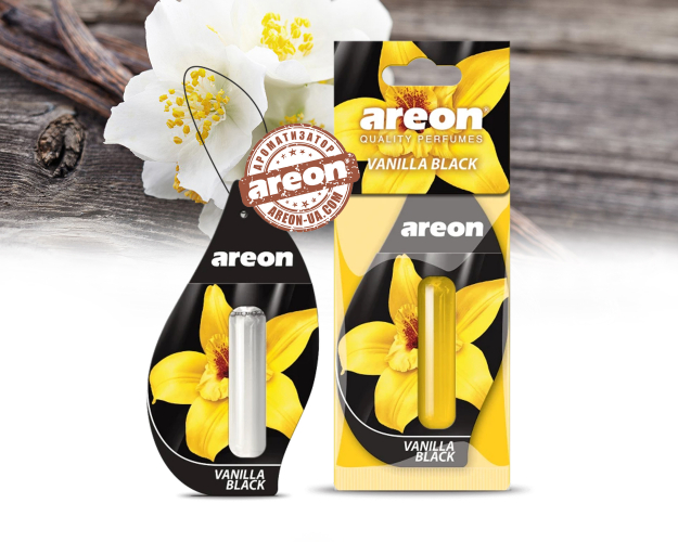 Ароматизатор воздуха Areon Mon Liquid 5 ml Vanilla Black LR23