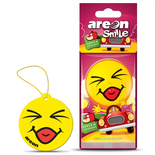 Ароматизатор повітря Areon Smile Apple & Cinnamon ASD24