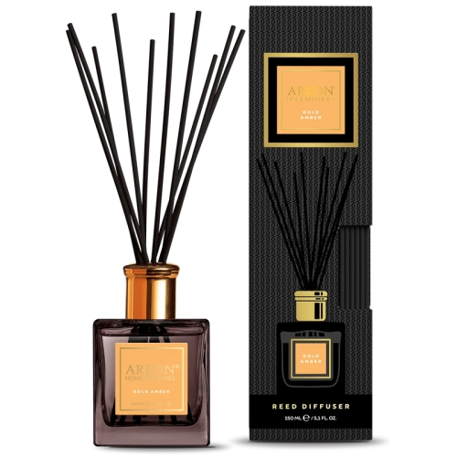 Аромадифузор Areon Home Perfume Premium Gold Amber 150мл PSB07