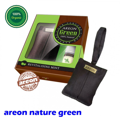 Ароматизатор воздуха Areon Green Revitalising Mint GLK01