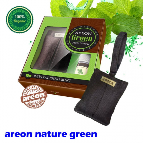 Ароматизатор воздуха Areon Green Revitalising Mint GLK01