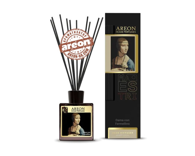 Аромадифузор Areon Home Perfumes Maestri Dama con l'ermellino 150мл HPMS02