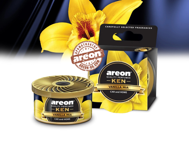 Ароматизатор повітря Areon KEN Vanilla MIA AK29