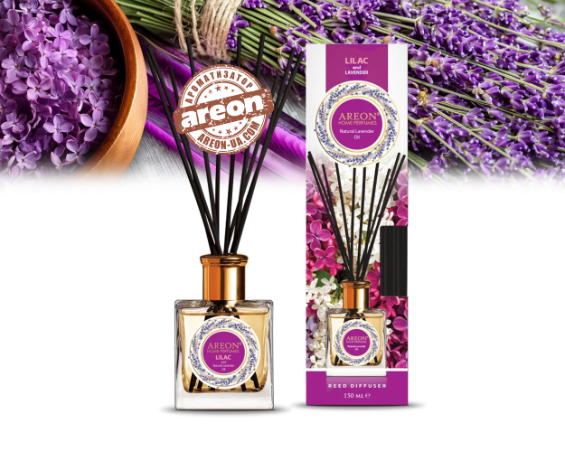 Аромадиффузор Areon Home Perfumes Nature Lilac & Lavender Oil 150мл LHP01