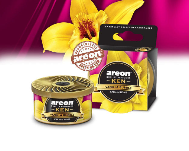 Ароматизатор воздуха Areon KEN Vanilla Bubble AK30