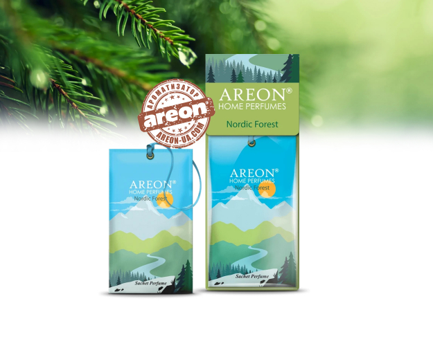 Ароматичні саше Areon Home Perfume Sachet Nordic Forest SPW02