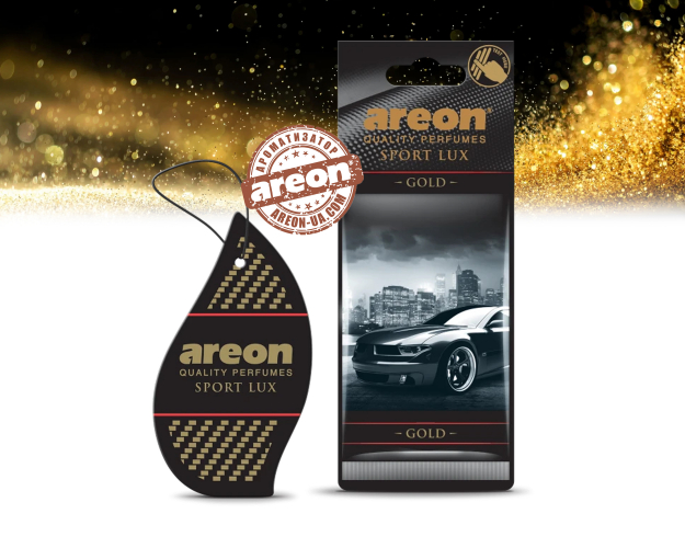 Ароматизатор повітря Areon Sport LUX Gold