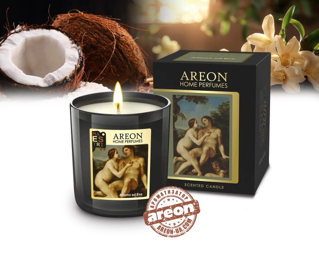 Ароматична свічка Areon Home Perfumes Maestri Adamo ed Eva CMS01