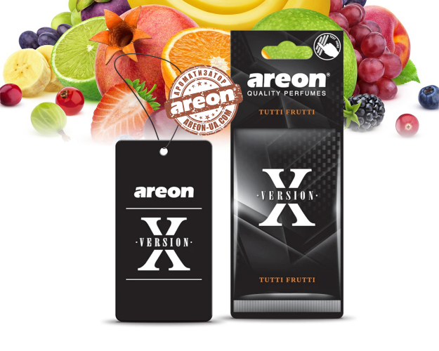Ароматизатор повітря Areon X-Version Tutti Frutti AXV07