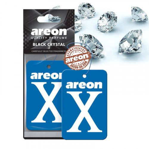 Ароматизатор повітря Areon X Black Crystal XV02A