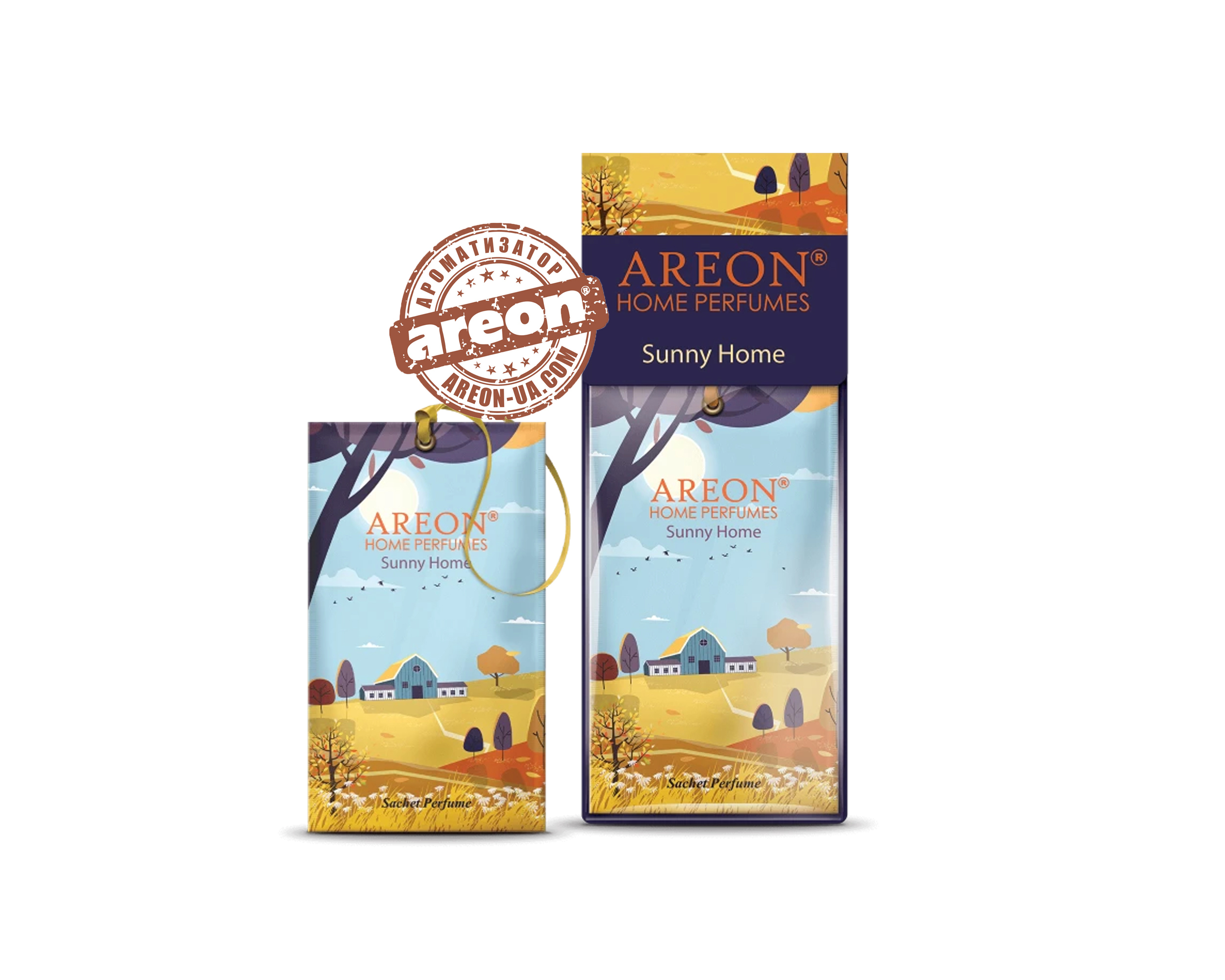 Ароматические саше Areon Home Perfume Sachet Sunny home SPW03 купить по  лучшей цене с доставкой по всей Украине