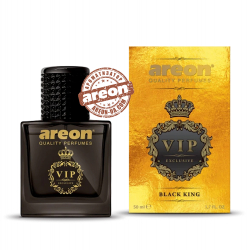Ароматизатор повітря Areon Car Perfume VIP Black King 50ml Жовтий