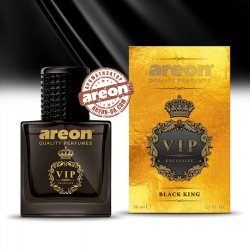 Ароматизатор повітря Areon Car Perfume VIP Black King 50ml Жовтий