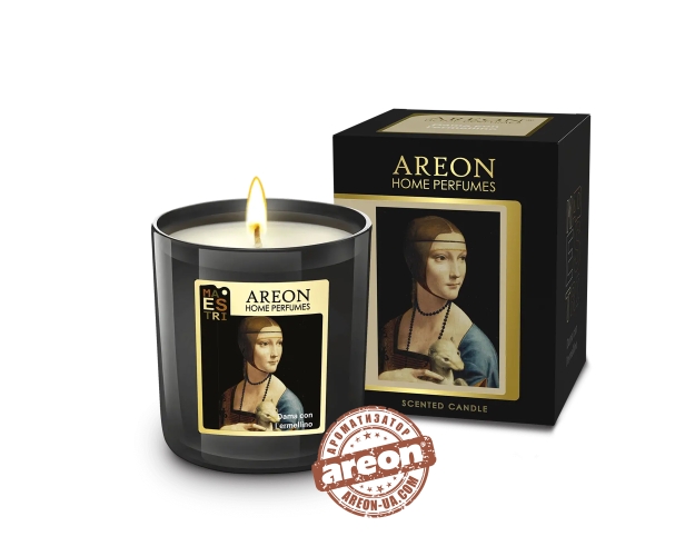 Ароматическая свеча Areon Home Perfumes Dama con l'ermellino CMS02