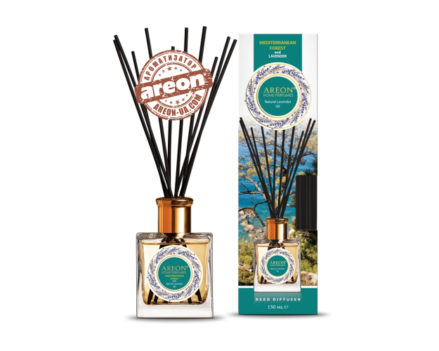 Аромадиффузор Areon Home Perfumes Nature Mediterranean Forest & Lavender Oil 150мл LHP06
