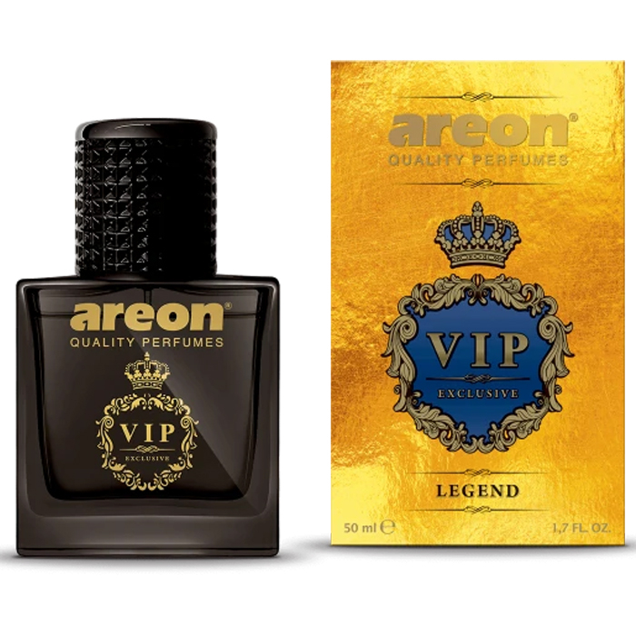 Ароматизатор повітря Areon Car Perfume VIP Legend 50ml Жовтий VIPP03 ...