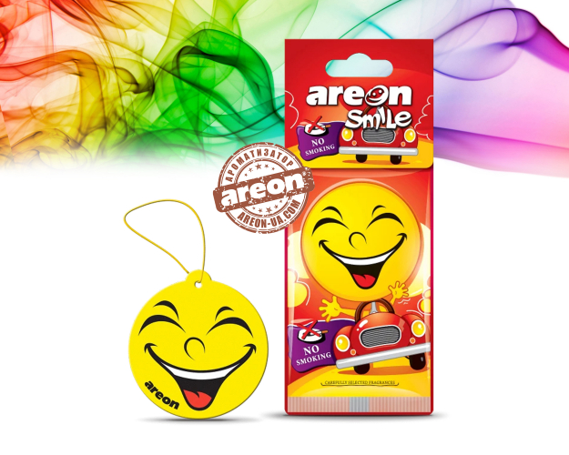 Ароматизатор повітря Areon Smile No Smoking