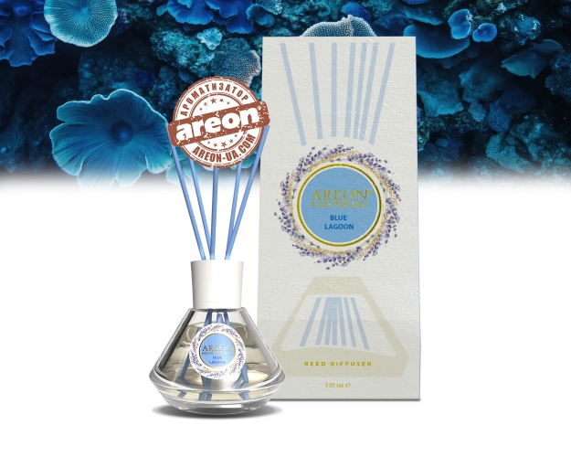 Аромадифузор Areon Home Perfumes with Lavender Blue Lagoon 120мл HSC01