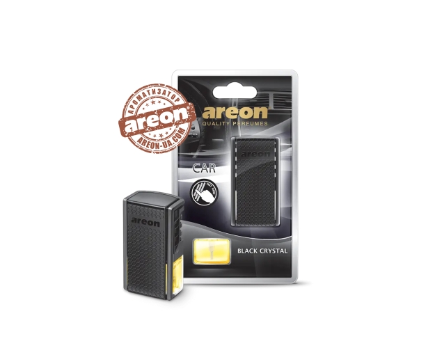 Ароматизатор повітря Areon Car blister Black Crystal