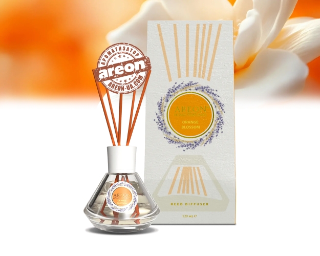 Аромадифузор Areon Home Perfumes with Lavender Orange Blossom 120мл HSC02