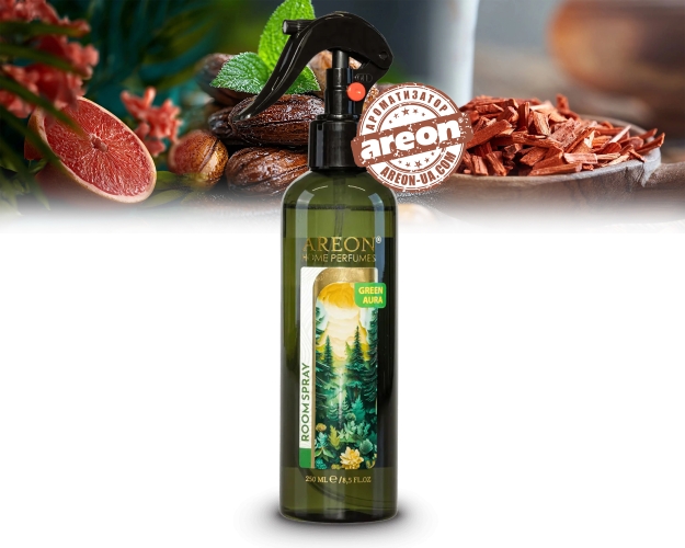 Ароматизатор повітря Areon Room Spray 250мол Green Aura SR02