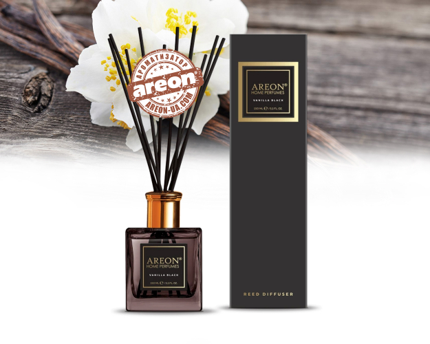 Аромадиффузор Areon Home Perfumes Premium Vanilla Black 150мл PSB03