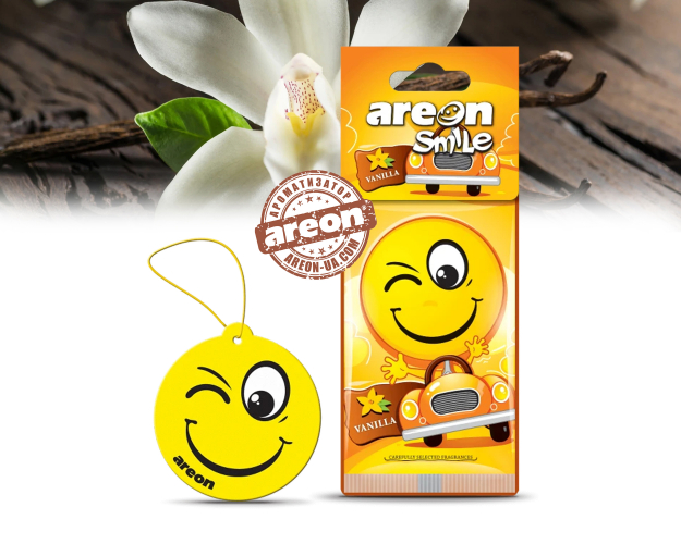 Ароматизатор повітря Areon Smile Vanilla