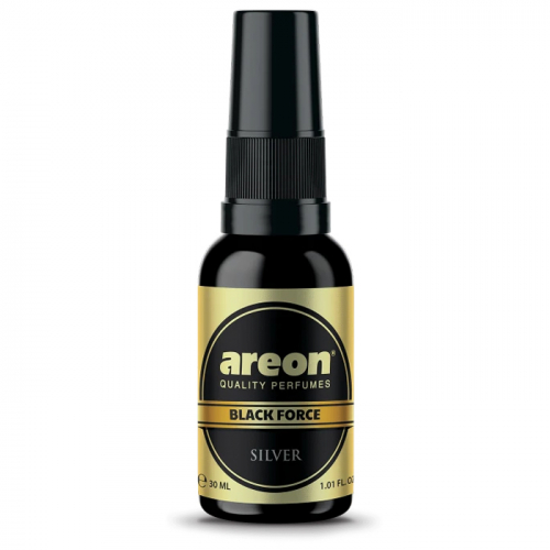 Ароматизатор повітря Areon Perfume Black Force 30ml Silver PBL02