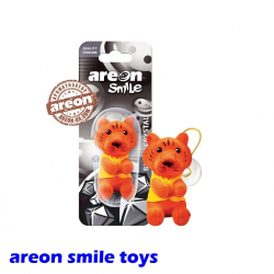 Ароматизатор повітря Areon Smile Toys Black Crystal "Тигреня"