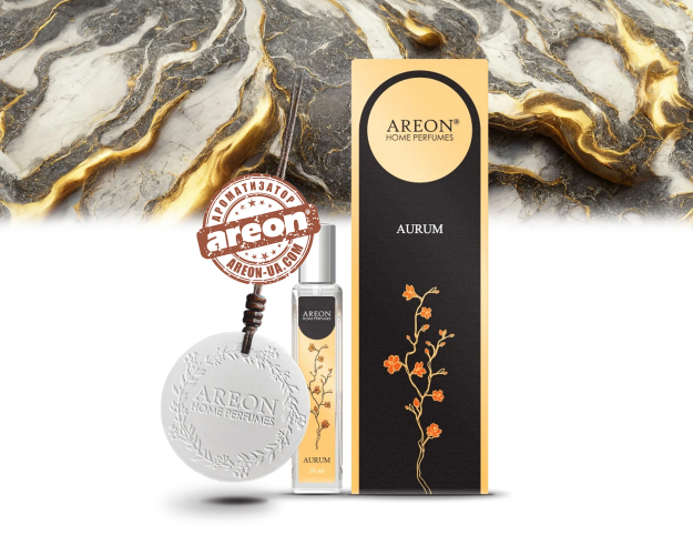 Ароматизатор воздуха Areon Home Perfumes Ceramic Disc 20ml Aurum ACD03