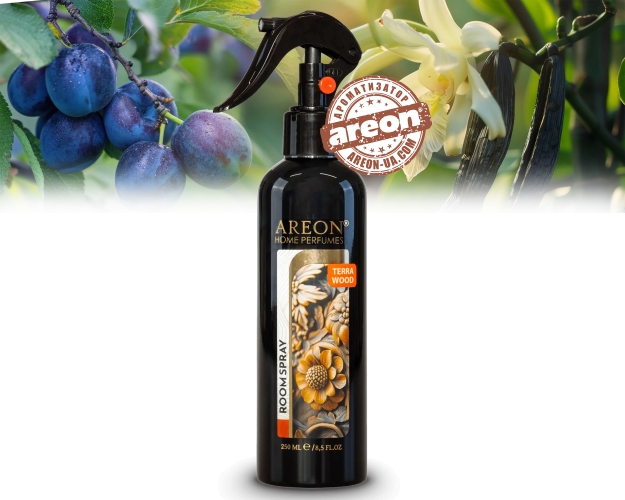Ароматизатор повітря Areon Room Spray 250мол Terra Wood SR06
