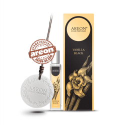 Ароматизатор воздуха Areon Home Perfumes Ceramic Disc 20ml Vanilla Black