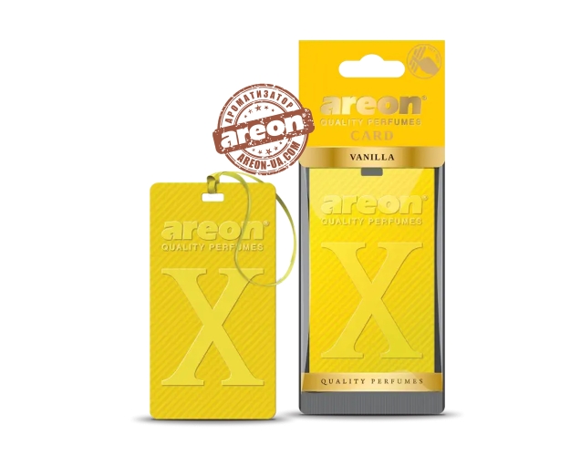 Ароматизатор воздуха Areon X Card Vanilla AXC02