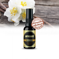 Ароматизатор воздуха Areon Perfumes Black Force 30ml Vanilla Black