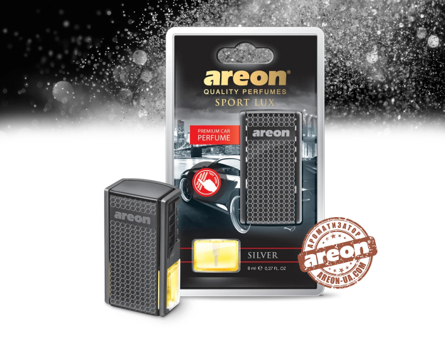 Ароматизатор повітря Areon Car blister Sport Lux Silver ACL02