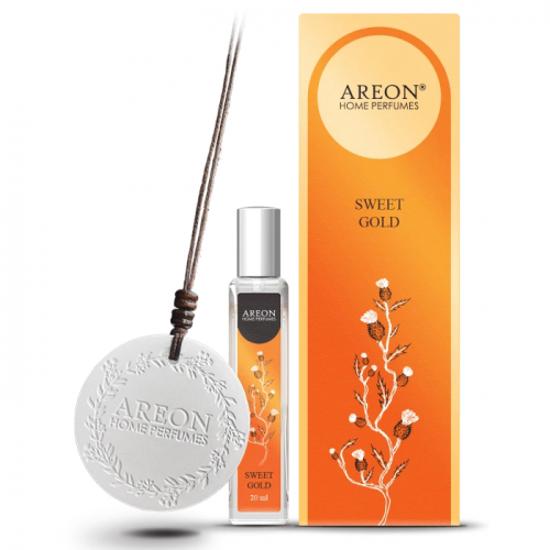 Ароматизатор воздуха Areon Home Perfumes Ceramic Disc 20ml Sweet Gold ACD01