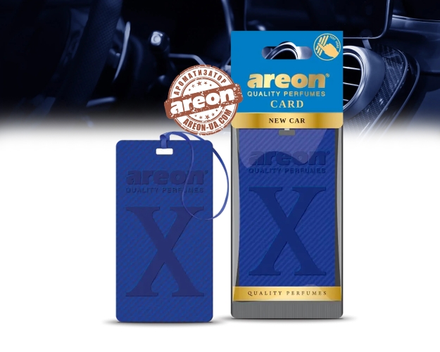Ароматизатор воздуха Areon X Card New Car AXC04
