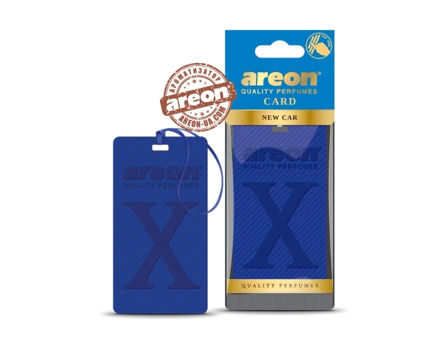 Ароматизатор воздуха Areon X Card New Car AXC04