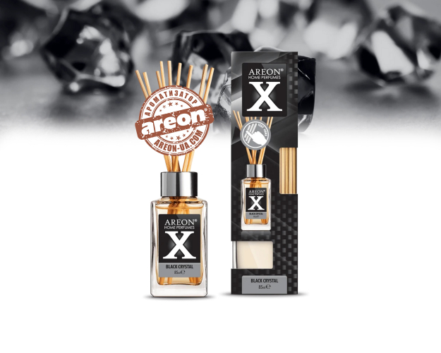 Аромадиффузор Areon Home Perfumes X-version 85ml Black Crystal PSXV01