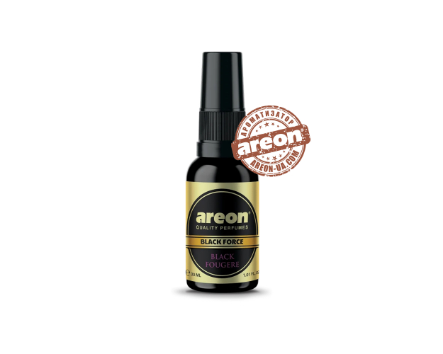 Ароматизатор повітря Areon Perfume Black Force 30ml Black Fougere PBL06