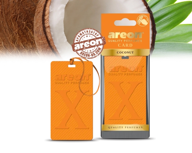 Ароматизатор воздуха Areon X Card Coconut AXC05