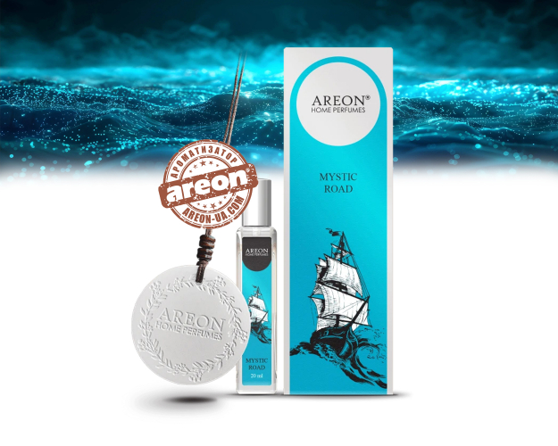 Ароматизатор воздуха Areon Home Perfumes Ceramic Disc 20ml Mystic Road ACD02