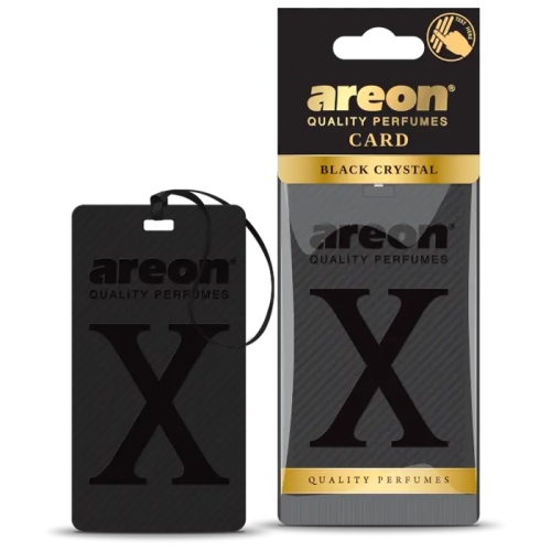 Ароматизатор воздуха Areon X Card Black Crystal AXC01