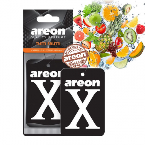 Ароматизатор повітря Areon X Tutti Frutti XV14A